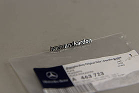 Mercedes G-Class G W463 2006-2020 Емблема значок Harman Cardon Новий Оригінал