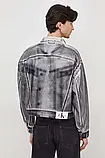 AllOriginal com ua Джинсова куртка Calvin Klein Jeans чоловіча колір сірий перехідна oversize РОЗМІРИ, фото 3
