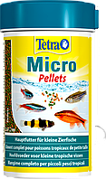 Корм Tetra Micro Pellets для мелких аквариумных рыбок, 100 мл (гранулы) p
