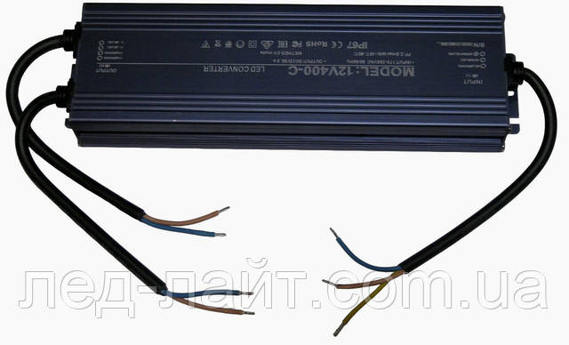 Блок питания 12В 30А 400Вт IP67 герметичный