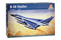 Сборная модель ITALERI Бомбардировщик B-58 HUSTLER 1:72 (IT1142)