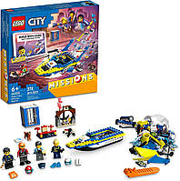 Лего Сити Катер Детективные миссии водной полиции Lego City 60355