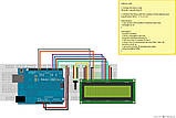 LCD 1602 модуль для Arduino, дисплей, 16х2 [#H-3], фото 3
