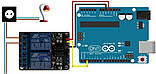 Модуль реле 2 канали, 2-канальний модуль, 5V для Arduino PIC AVR [#K-4], фото 4