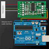 Arduino HX711 модуль 24bit АЦП (датчик ваги) [#9-1], фото 4