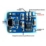 TP4056 модуль заряду для li-ion micro USB [#1-7], фото 2