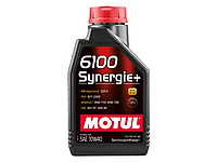 Масло моторное 10W-40 полусинтетика 1 л Motul 6100 Synergie + A3/B4 SN/CF 108646