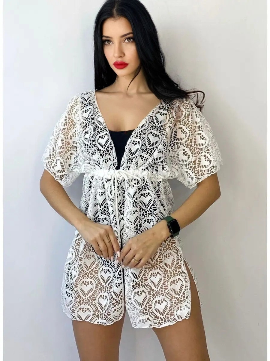 Туника Римма Samegame 9098 белый (В НАЛИЧИИ ТОЛЬКО 44 46 48 50 52 УКР р-ры)