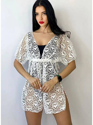 Туника Римма Samegame 9098 белый (В НАЛИЧИИ ТОЛЬКО 44 46 48 50 52 УКР р-ры), фото 1