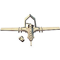 "Байрактар", дерев'яний конструктор, 47 деталей, 3D-пазл