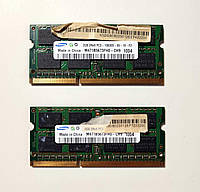 620 Пам'ять 2 GB DDR3-1333 PC3-10600 Samsung SO-DIMM для ноутбуків Intel/AMD