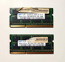 620 Пам'ять 2 GB DDR3-1333 PC3-10600 Samsung SO-DIMM для ноутбуків Intel/AMD