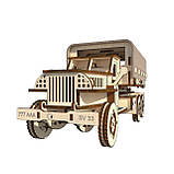 "Вантажівка Studebaker", дерев'яний конструктор, 176 деталей, 3D-пазл, фото 5