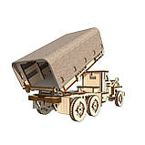 "Вантажівка Studebaker", дерев'яний конструктор, 176 деталей, 3D-пазл, фото 7