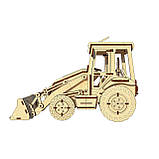 "Ескалатор", дерев'яний конструктор, 302 деталі, 3D-пазл, фото 4