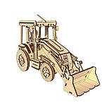 "Ескалатор", дерев'яний конструктор, 302 деталі, 3D-пазл, фото 5