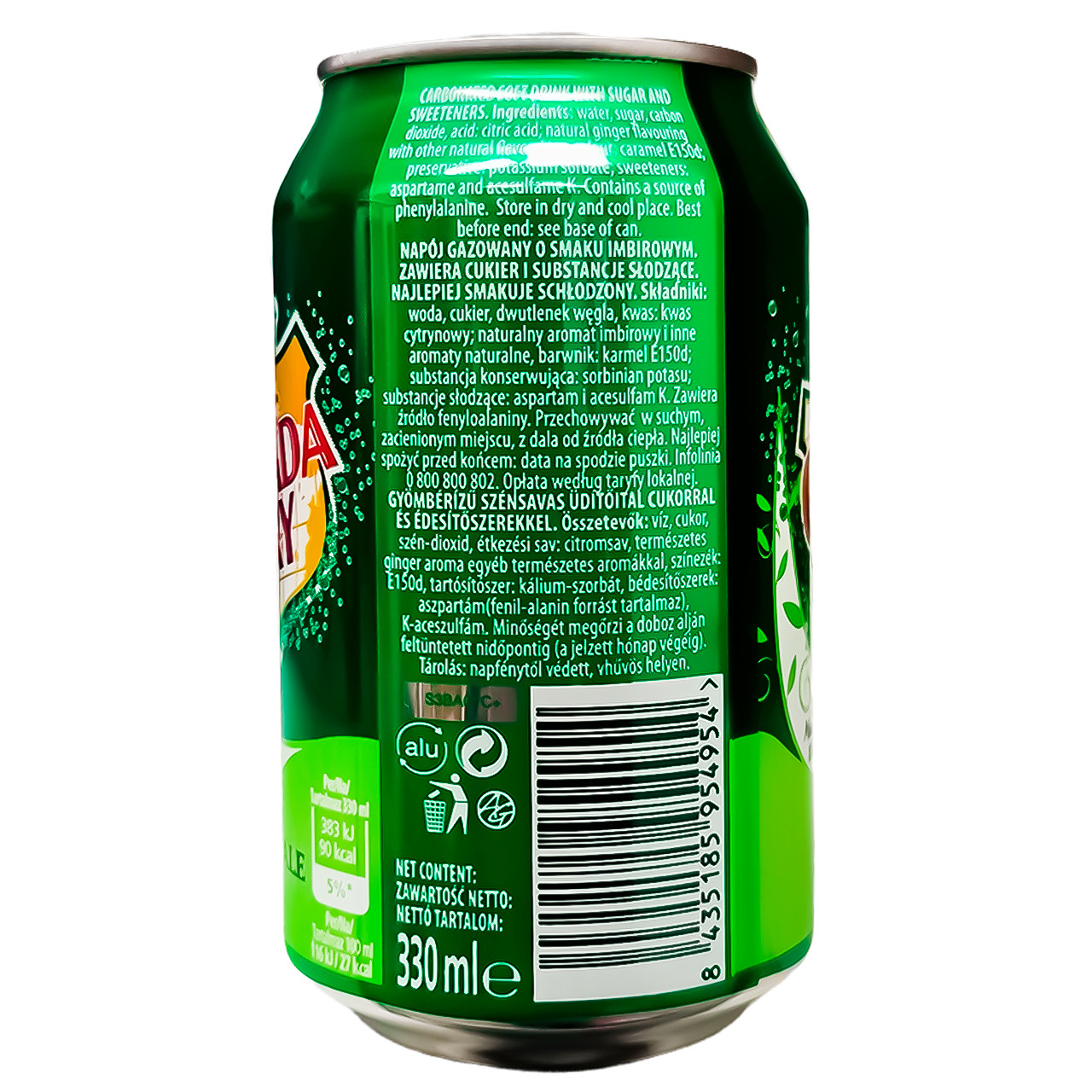 Газировка Canada Dry Ginger Ale 330мл, Польша (ID#2062189859), цена: 25 ...
