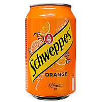 Напиток гзированый , газировка Швепс Schweppes Orange 330мл, Польша