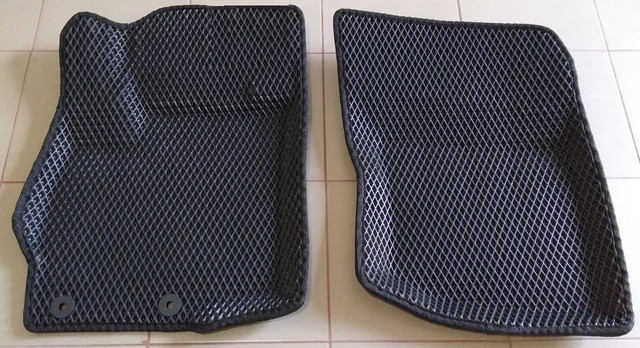 3D килимки EvaForma передні на Peugeot 4007 '07-12, 3D килимки EVA