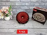 Форма для випічки з а/п покриттям OMS 3287-24-Red 24 см, фото 7
