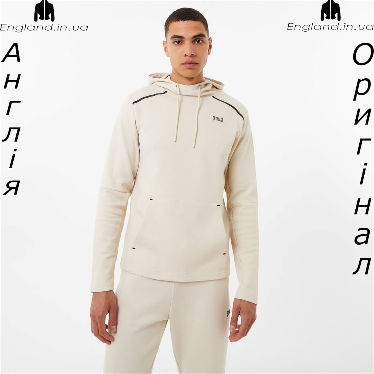 Кофта худі чоловіча Everlast (Еверласт) з Англії - для бігу і тренувань, фото 1