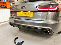 Шидкознімний фаркоп Audi A6 C7 2011-2018 на ключах (Quattro, Allroad)