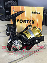 Котушка безінерційна Eclipse Vortex 3000 (9+1) Алюмінієва шпуля, фото 3