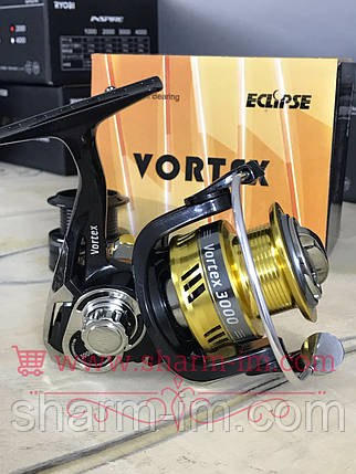 Котушка безінерційна Eclipse Vortex 3000 (9+1) Алюмінієва шпуля, фото 1