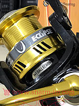 Котушка безінерційна Eclipse Vortex 3000 (9+1) Алюмінієва шпуля, фото 4