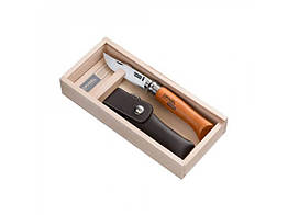 Ніж Opinel Carbon Steel opak + etui №8 з чохлом (000815)