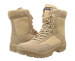 Черевики Mil-Tec Tactical Boot Zipper YKK Khaki (12822104)