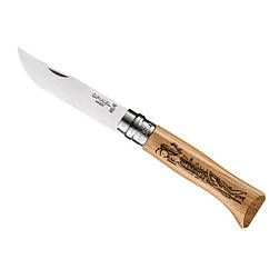 Нож Opinel INOX ANIMALIA DEER №8 (002332)