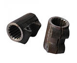 Муфта соединительная 3518020-46075 полуоси шлицевая, разрезная зерноуборочного комбайна Дон-1500, фото 2