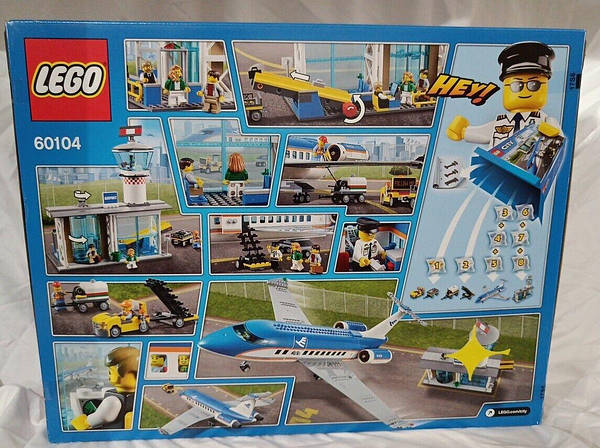 Lego City Airport Town 60104 AIRPORT PASSENGER TERMINAL 1287337317