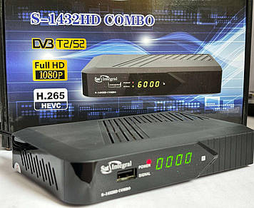 Супутниковий тюнер Sat Integral S-1432 HD Combo