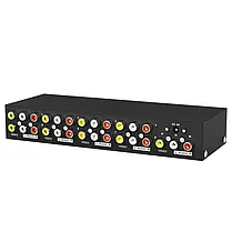 Сплітер, розгалужувач MT-108AV RCA на 8 телевізорів (1 вхід — 8 виходів), фото 3