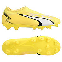 Дитячі футбольні бутси Puma ULTRA MATCH LL FGAG JR Yellow 107514-04, Жовтий, Розмір (EU) — 38.5