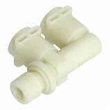 Перехідник для електромагнітного клапана кавомашин Delonghi ESAM, 5332188800, фото 3