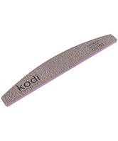Kodi Professional Пилка минеральная для ногтей Полумесяц, 100/180 грит