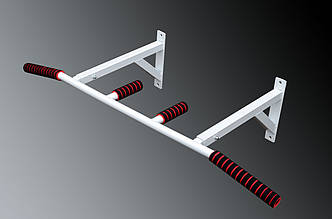 Турнік настінний розбірний із вузьким хватом білий від TM Koloss-sport.