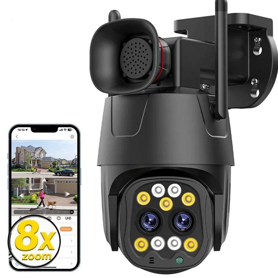 Камера безпеки зовнішня Wonsdar WH38-8MP Wi-Fi IP. Camhi Pro, фото 1