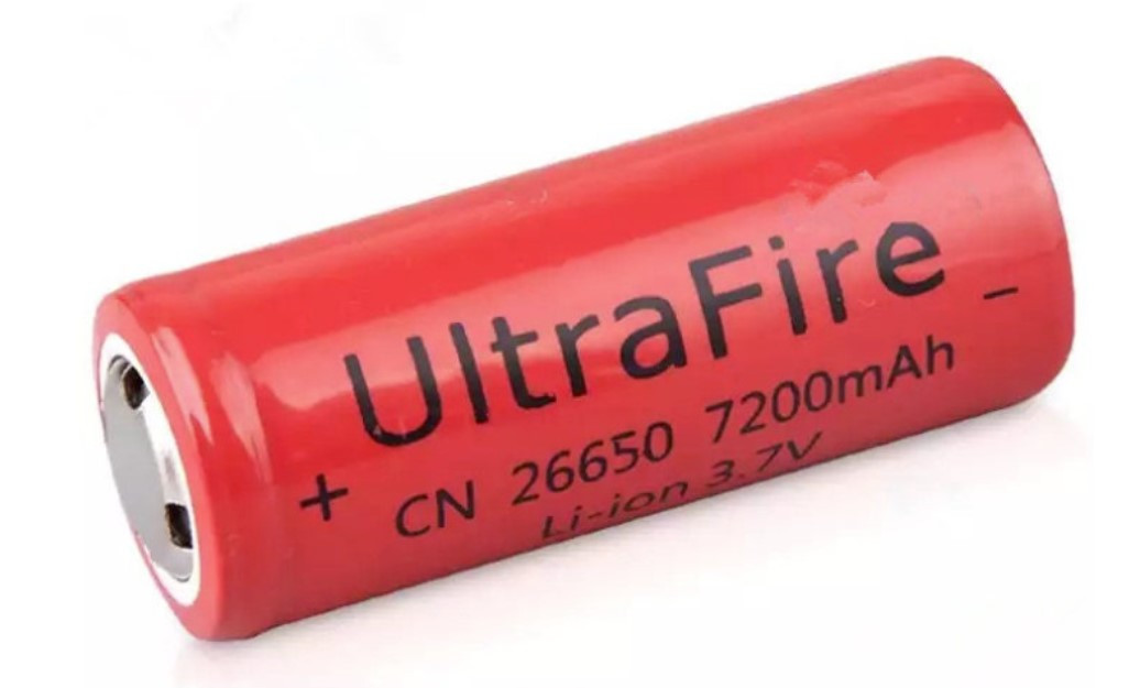 Акумулятор 26650 Li-Ion 3,7V 3600 mAh