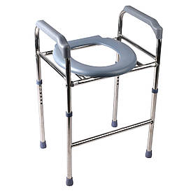 Підставка на унітаз з туалетним сидінням регульована