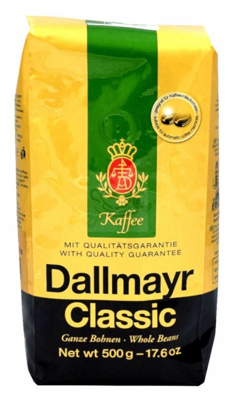 Оригінал! Кава зернова Dallmayr Classic 500г,  Німеччина
