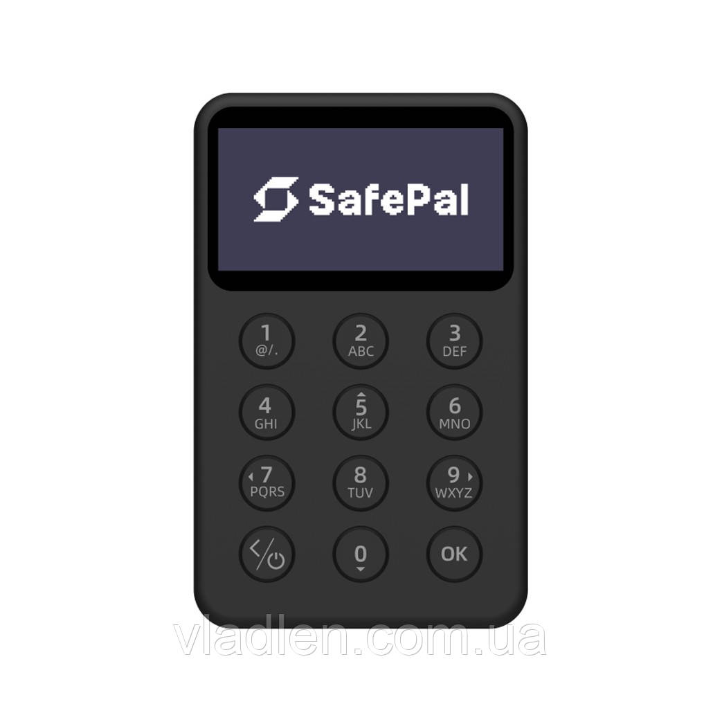 Аппаратний крипто гаманець SafePal X1 Чорний (SX1Black)