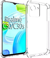 Чехол для Realme C30s / прозрачная накладка на реалми c30s (Gelius Ultra This Proof)