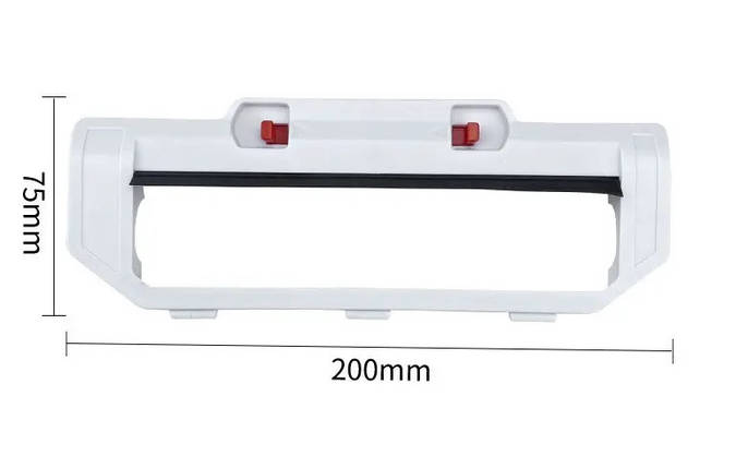 Кришка для відсіку основної щітки робота-пилососа Xiaomi Mi Robot Vacuum Mop P (STYTJ02YM, SKV4110GL), Viomi V2, V2 Pro, V3, SE, фото 1