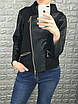 Жіноча куртка з еко-шкіри,РОЗМІР ТІЛЬКИ 42, фото 2