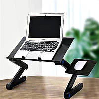 Подставка под ноутбук с вентилятором, Кроватный столик для ноутбука, Регулируемый столик для ноутбука, AVI