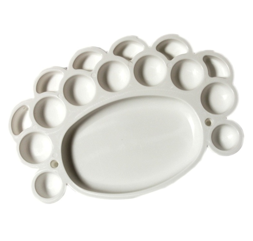 Палітра овальна пластикова LD 922250, фото 1